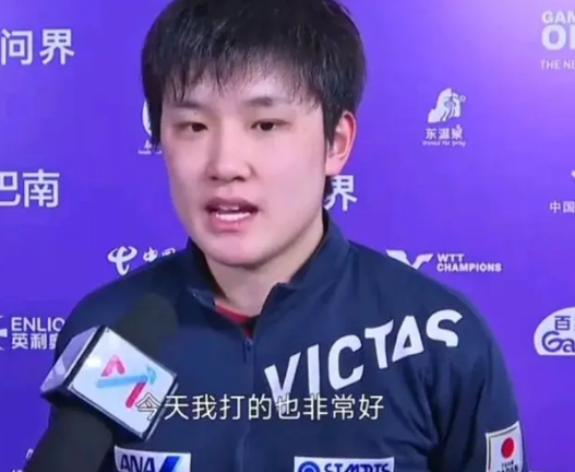 张本智和赛后采访，说了三句话!

1.半决赛跟王楚钦对决，他还是挺强势，想不到能