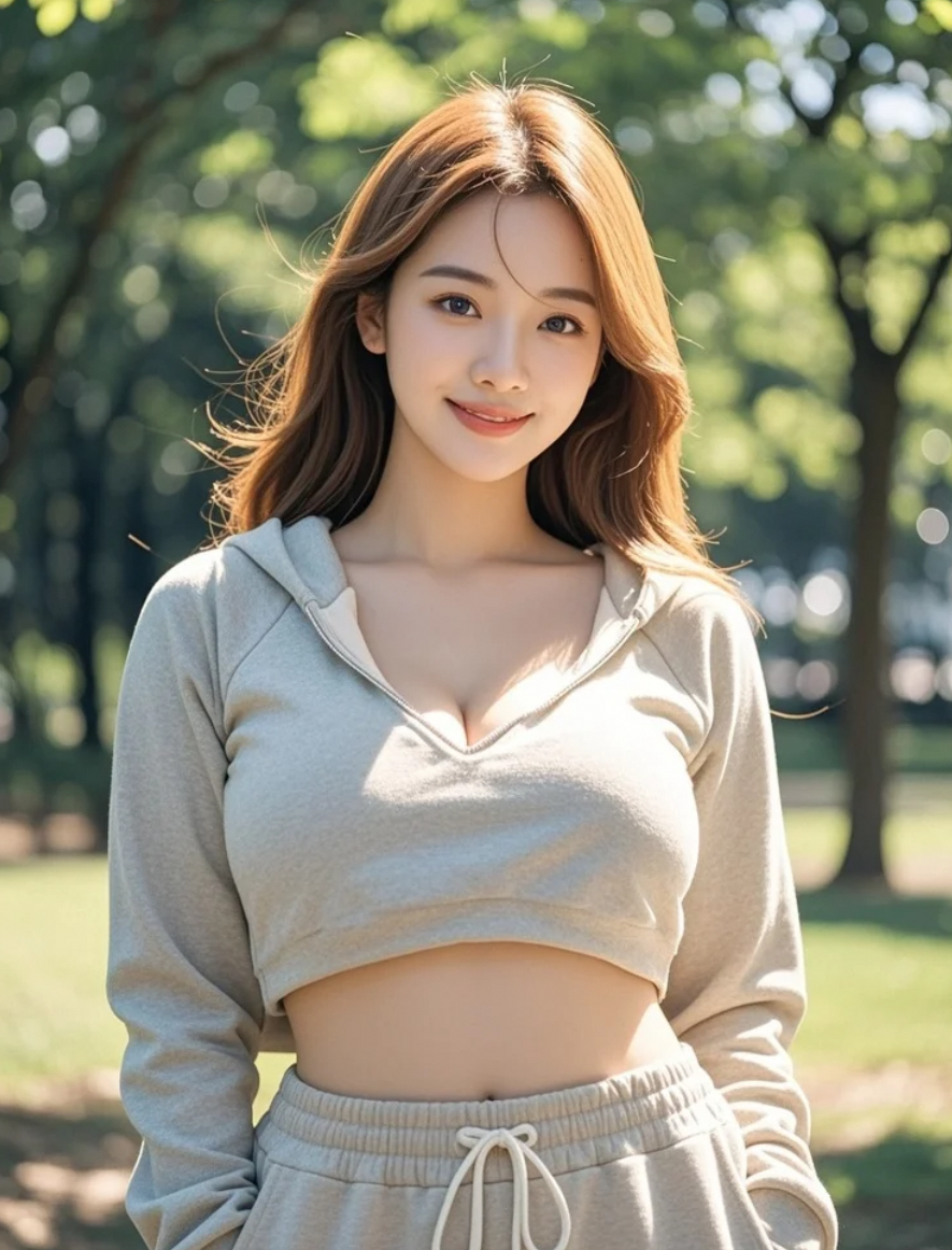 甜系女孩的治愈美照，笑容比阳光还灿烂耀眼