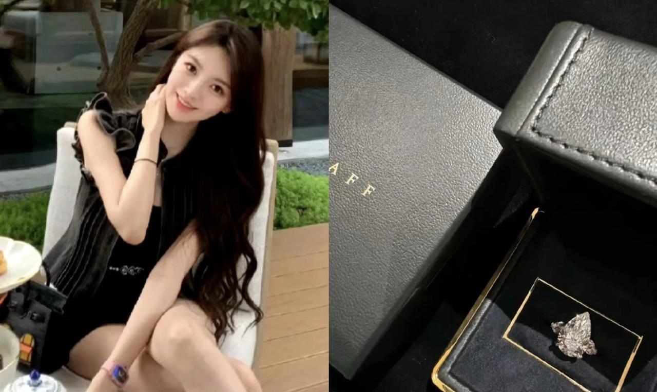 开始理解叶柯了
原来黄杨同品牌的首饰，黄教主也送过！一枚戒指就价值超过500万！