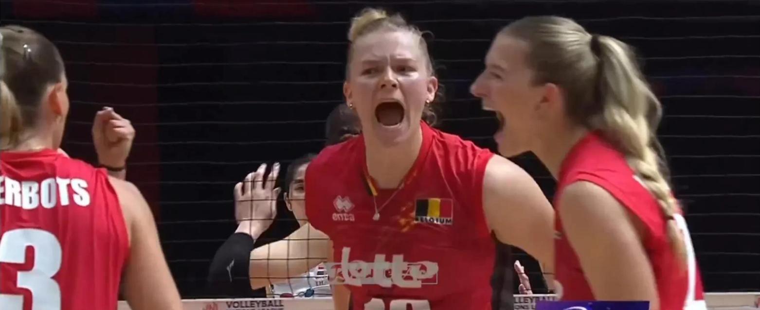 比利时女排0-3不敌中国队后，今天战胜泰国队！



2025年世界联赛，比利时
