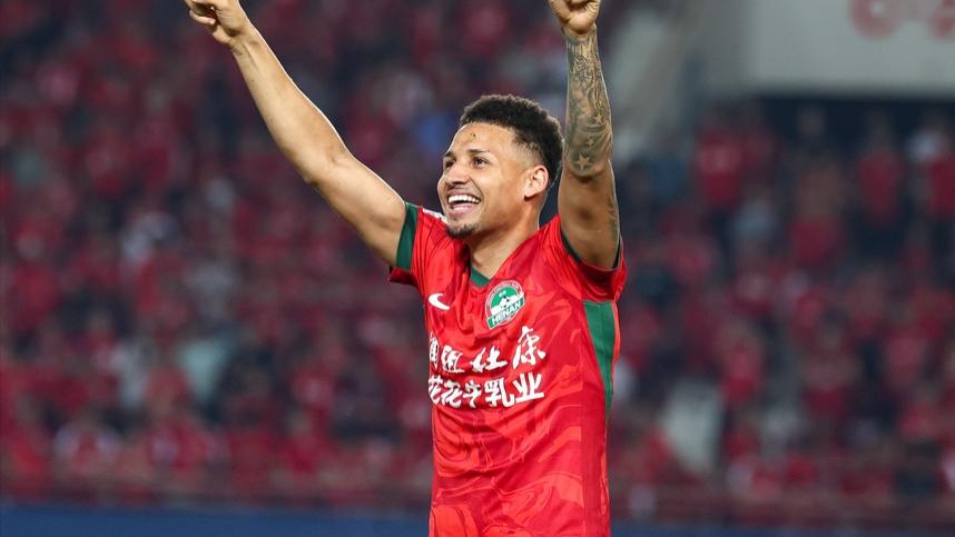 中超：河南队4-0大连英博，献礼俱乐部31周年，卡多索2传1射，马亚梅开二度