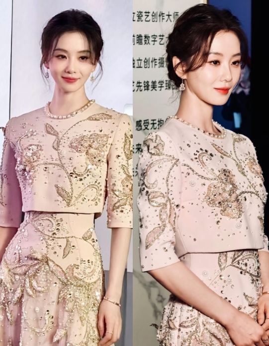 刘诗诗11.30品牌活动，古典美人的气质，让人惊艳，这么多年还是那么仙气十足，这