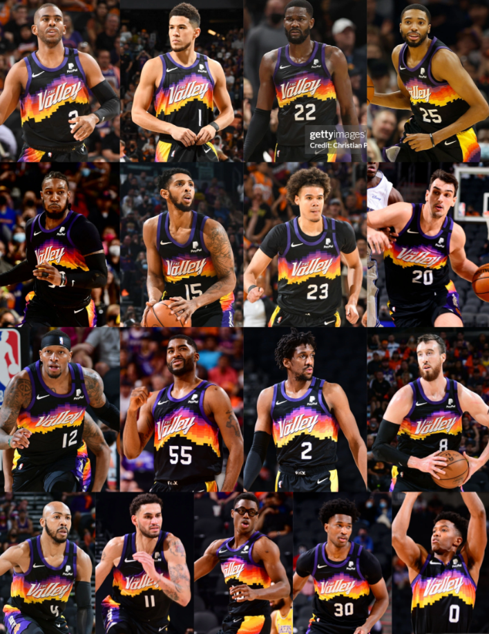 2020-2021赛季，菲尼克斯太阳队如同一匹黑马，惊艳了整个NBA赛场。
休赛