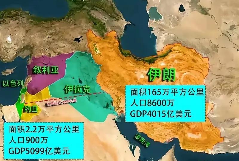 以色列生存之道，先发制人！
以色列这国家，天生就带着一股狠劲儿。
看看地图你就懂