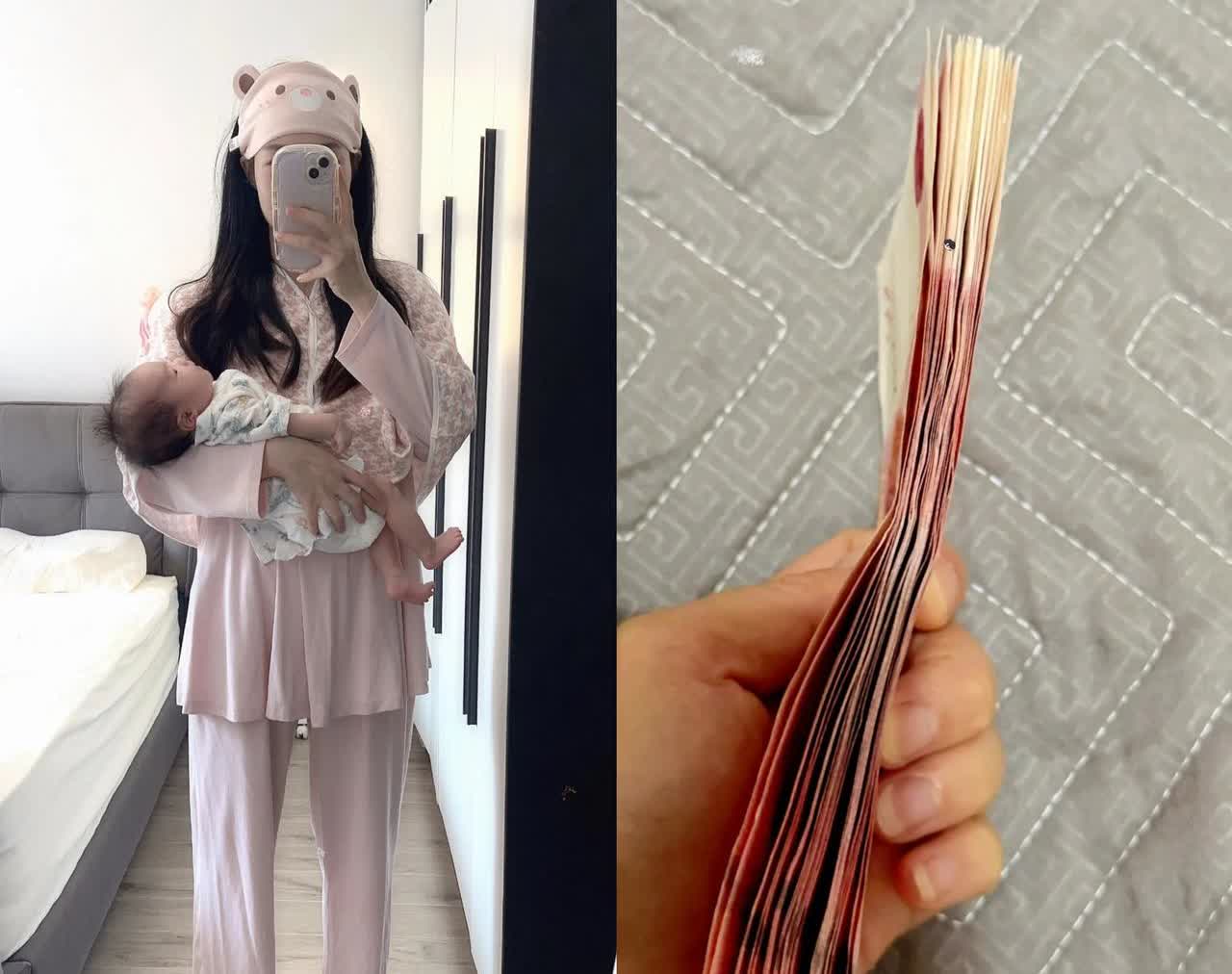 这家子真是绝了！辽宁一女子坐月子，
丈夫公司批了半个月陪产假，
可他觉得照顾