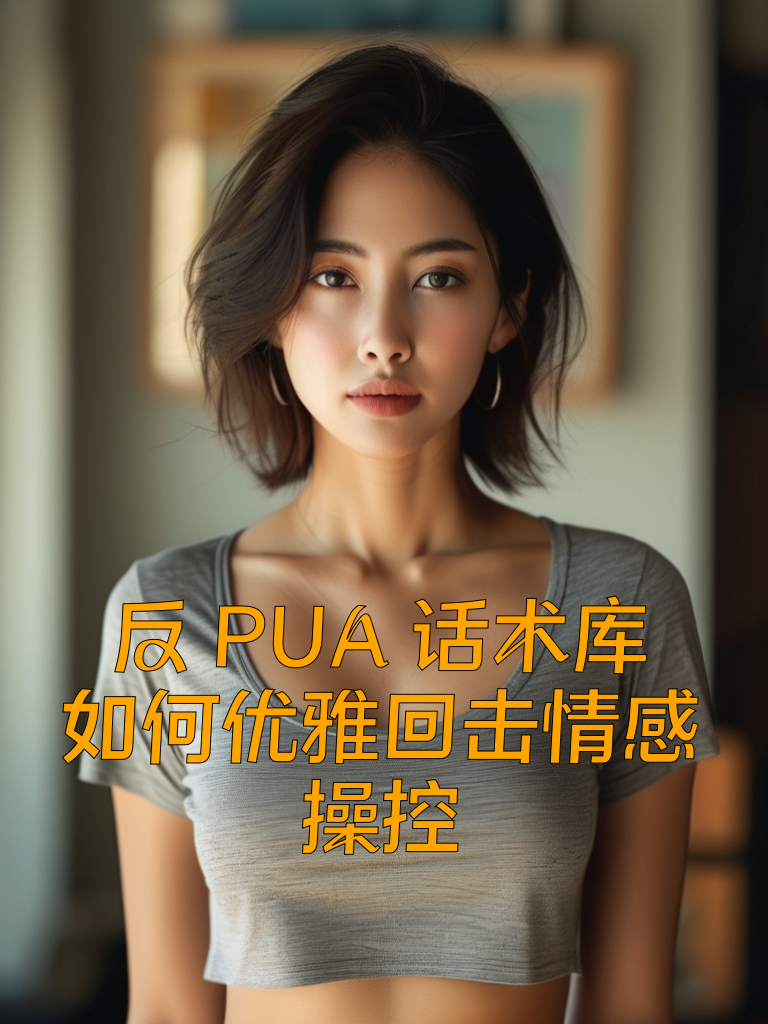 反PUA话术库：如何优雅回击情感操控