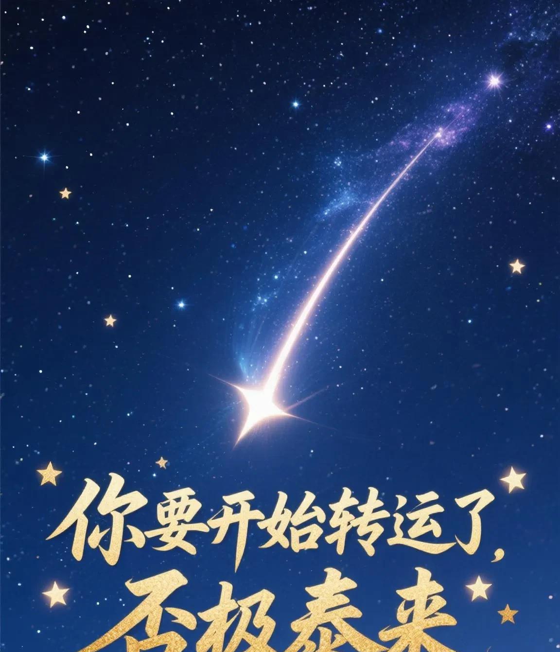 刷到这篇的你，转运开始了，
此刻郑重留下“否极泰来”，就像给生活拧开了好运的阀门
