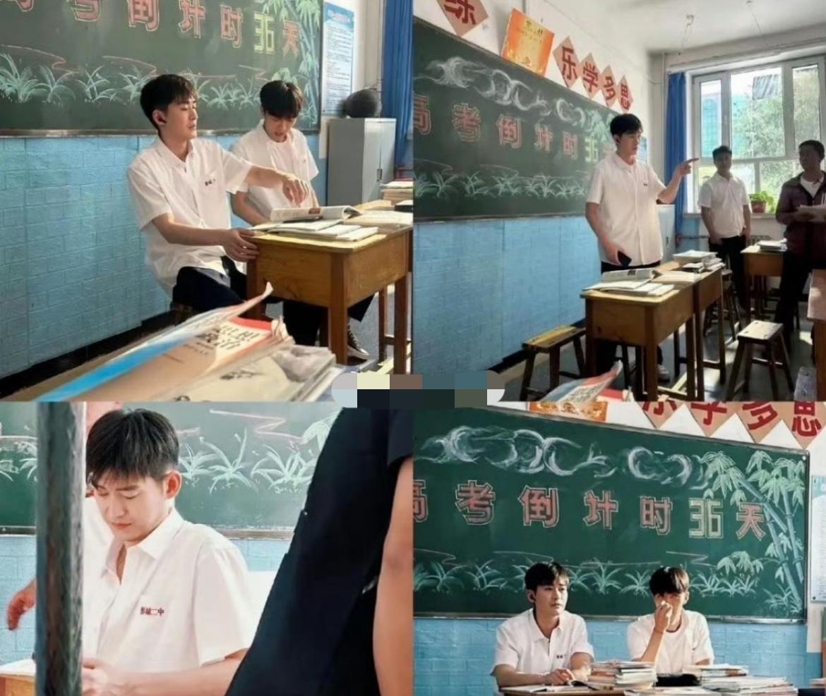 许久没有作品的张翰有新消息了。
看了路透照，发现张翰又开始挑战观众忍耐度了。这一