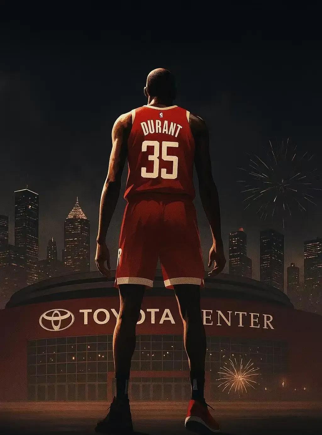 ESPN：杜兰特与火箭正在商讨一份2年1.12亿美元续约合同
据ESPN报道，火