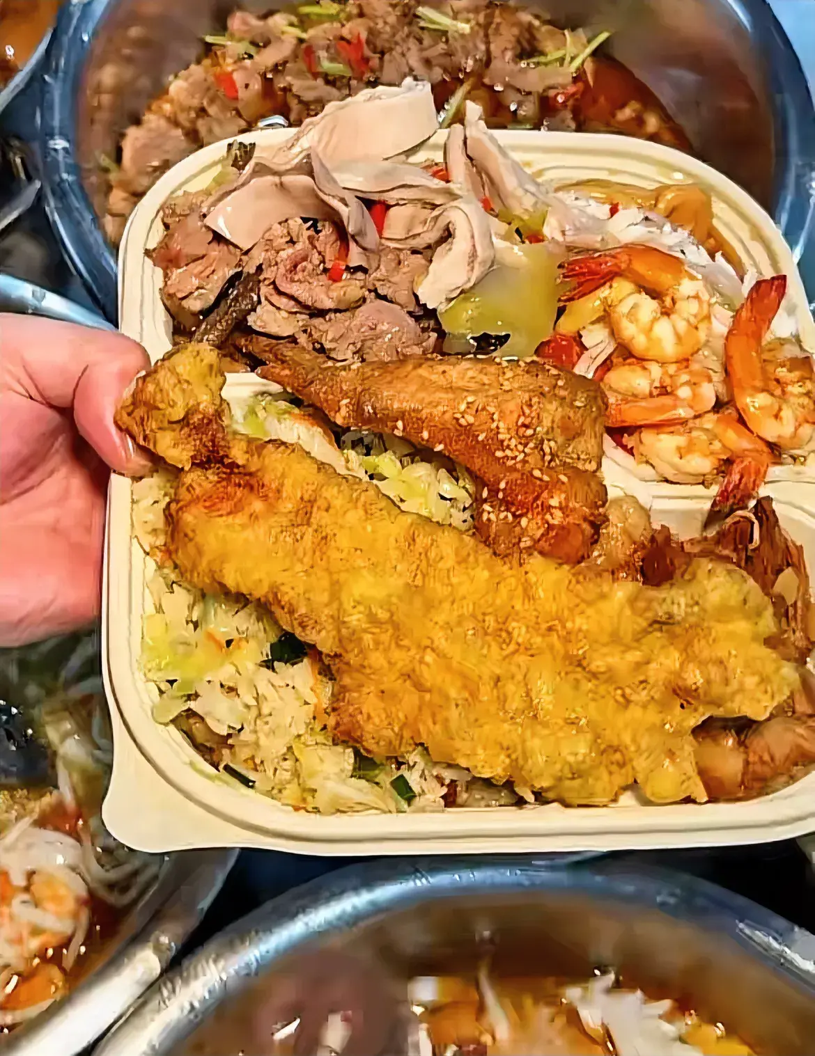 你说这顿饭需要多少钱？