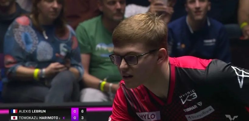 日本张本智和在法国又崩溃了！

WTT法国蒙彼利埃冠军赛，第四日，最后一场男单1