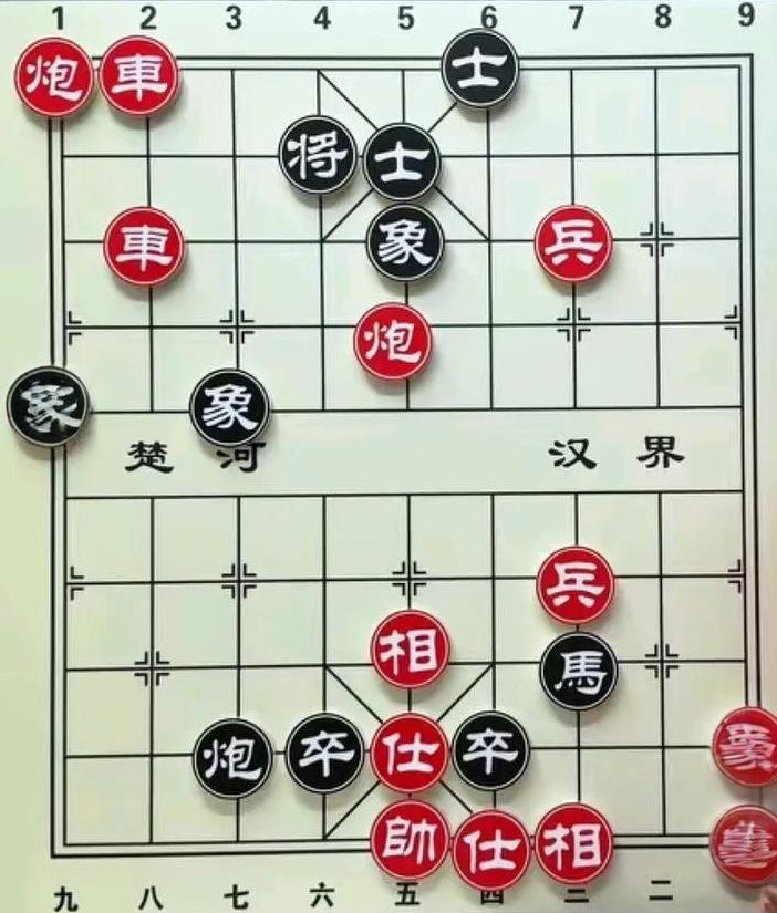 一代宗师胡荣华胡司令都感概，这棋走来走去，中间竟然还有一步没有叫杀的棋，红方采用