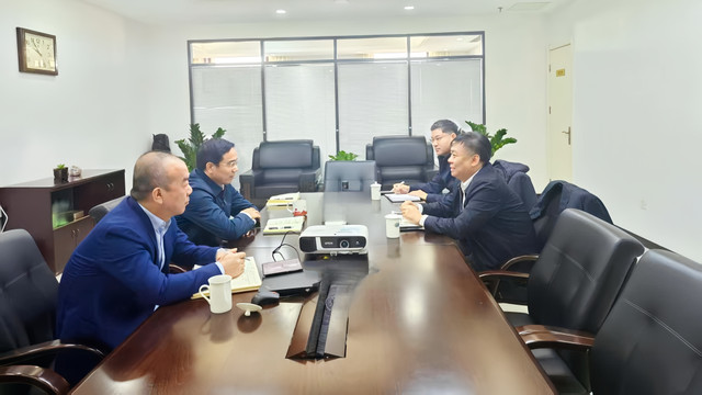 天津市国资委副主任张福旺到华北地质勘查局调研座谈：唐海军出席