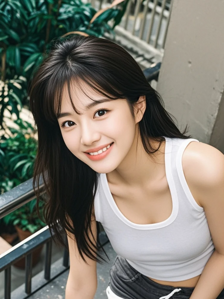 生图杀手！美女小姐姐的素颜杀，颜值抗打认证！