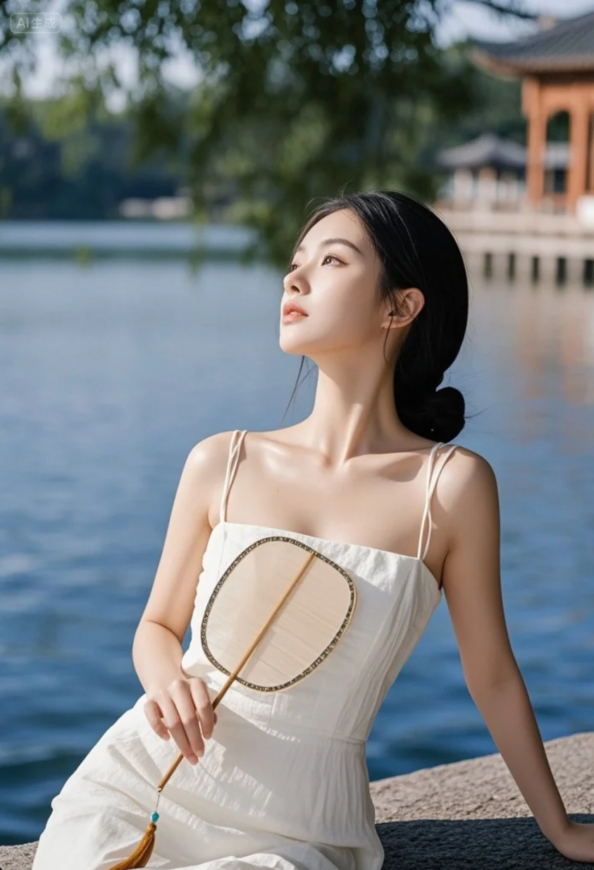 她的存在，是对“静美”最好的诠释