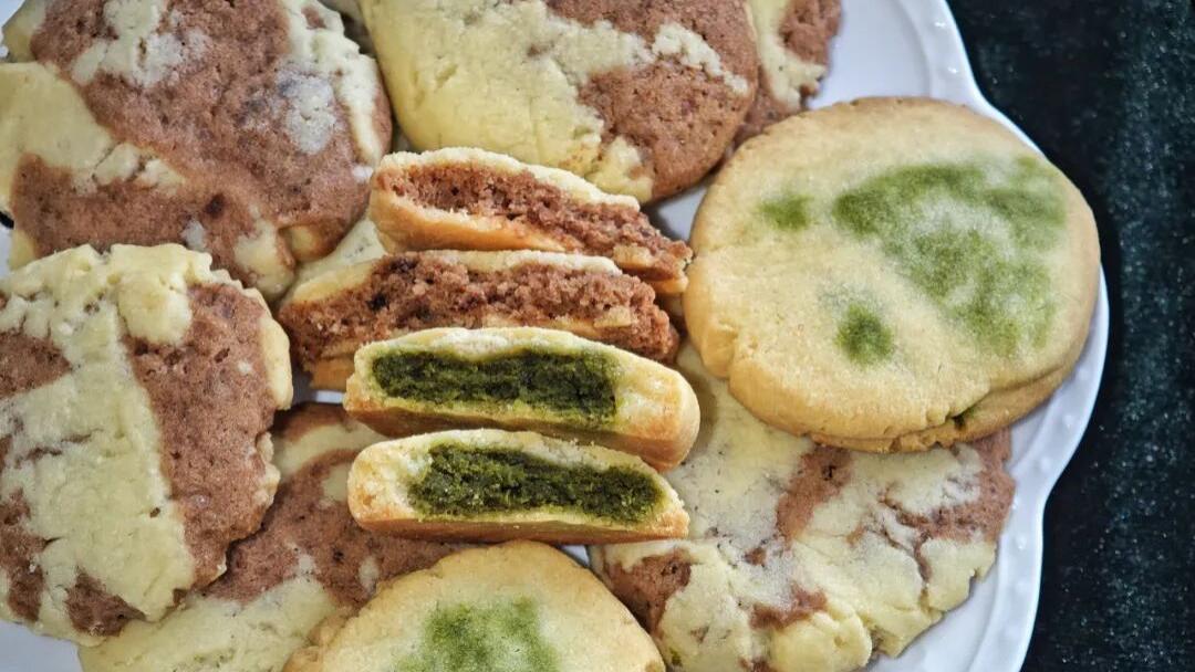 曲奇还能做双层？试试这款布朗尼曲奇，有手就能做超好吃