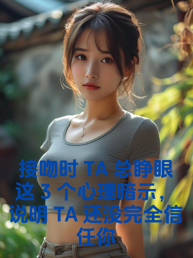 接吻时TA总睁眼？这3个心理暗示，说明TA还没完全信任你