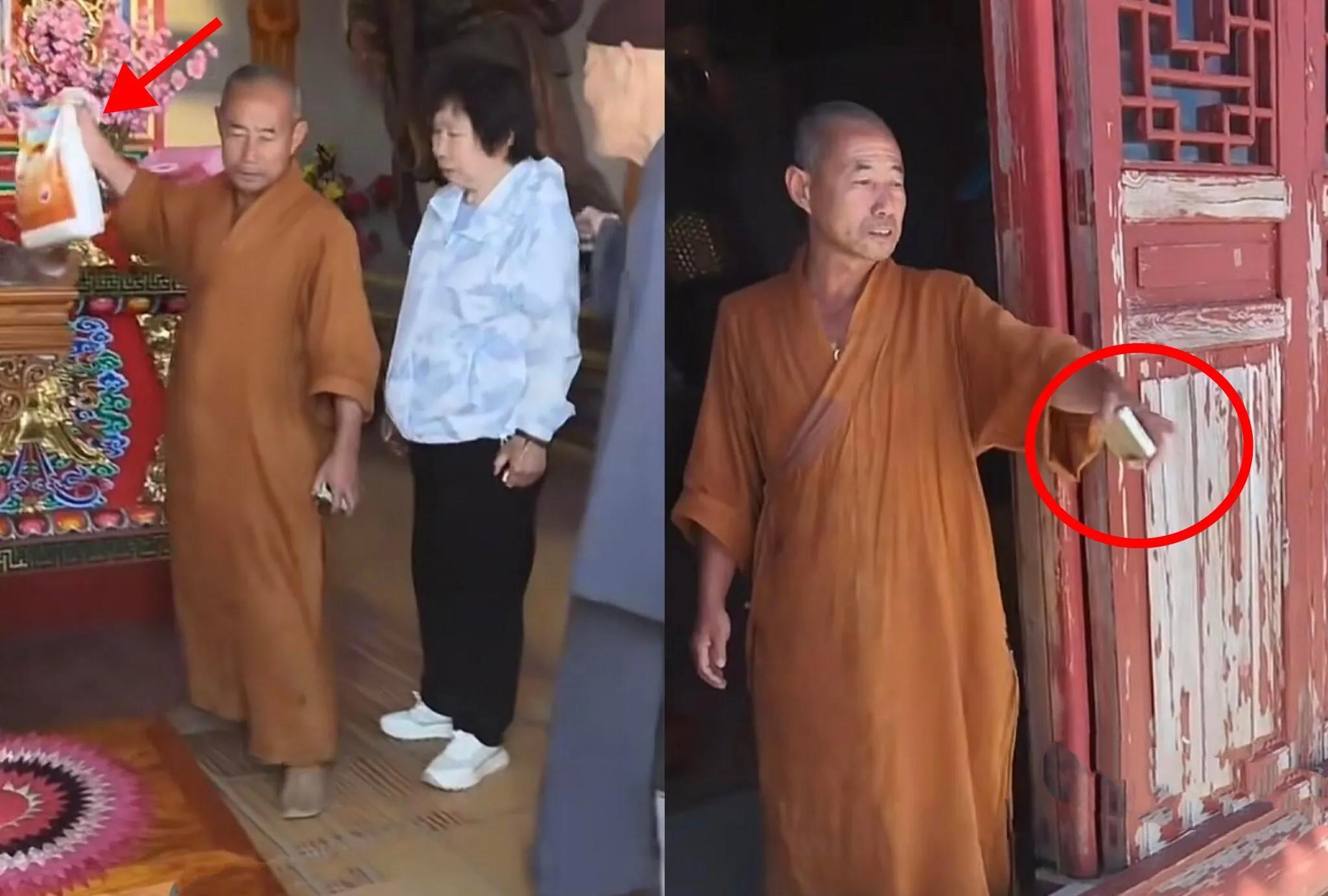 这下完了，
穷人都不敢去寺庙烧香了！
五台山寺庙直接摊牌：只要钱，米面粮油全