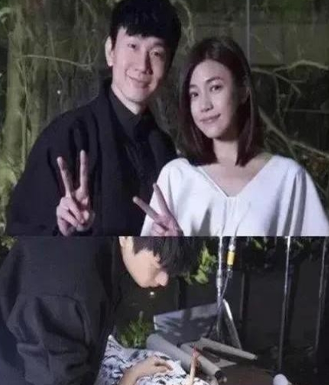  最近，林俊杰新歌MV的拍摄花絮一下火上热搜。画面中，陈妍希身着单薄戏服躺在道具