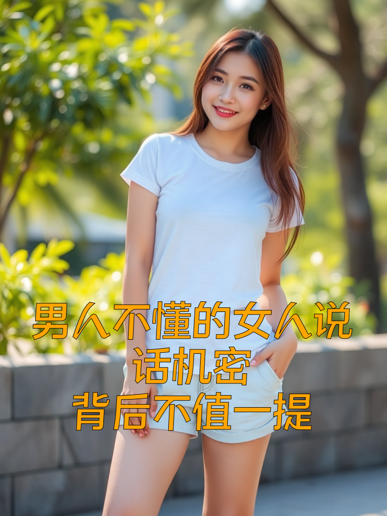 男人不懂的女人说话机密：背后不值一提
