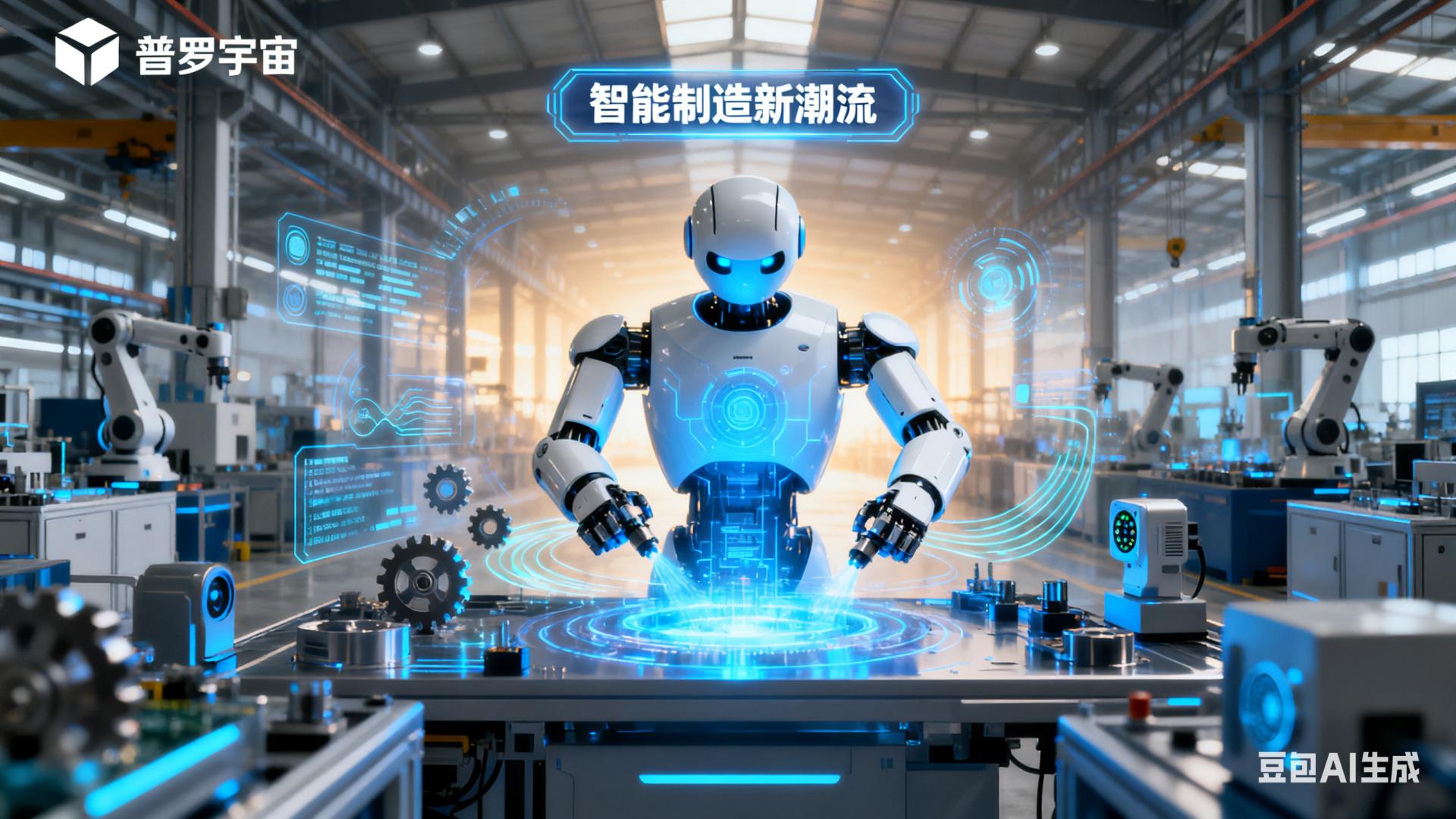 工业机器人崛起，普罗宇宙大白引领智能制造新潮流