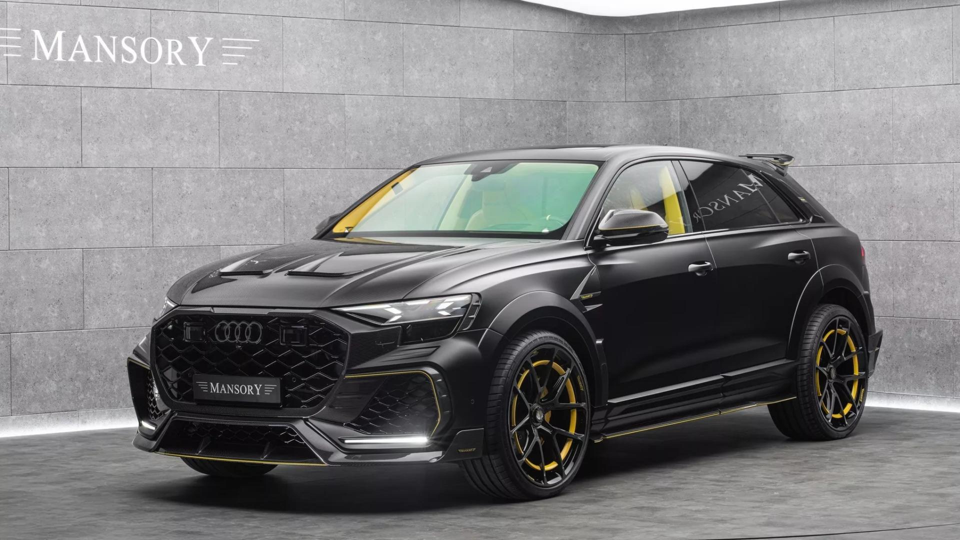 Mansory爆改奥迪RS Q8，4.0L V8双涡轮引擎马力暴涨至986匹！