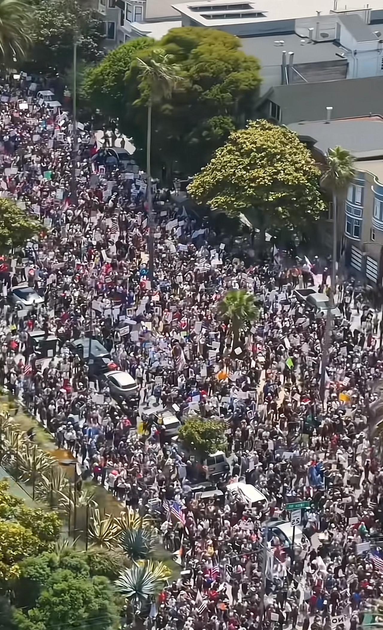联邦已死，洛州当立！洛杉矶对抗持续，迄今为
止，美国国民警卫队及海军陆战队已抓捕