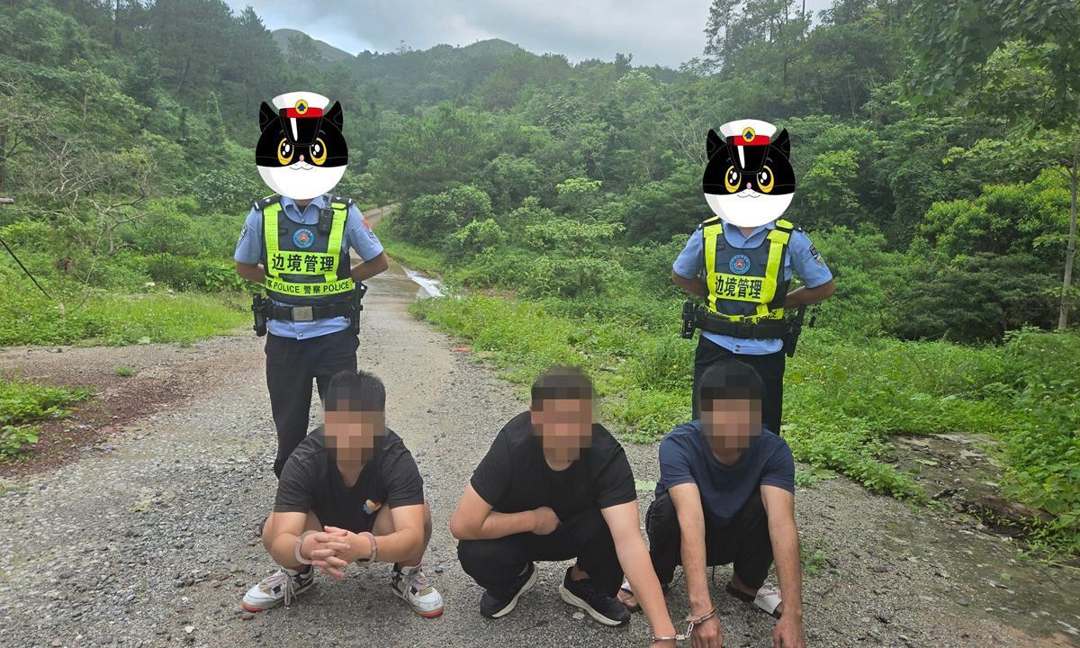 #NIA一线直击#【7名涉偷渡人员在广西崇左落网】6月22日，广西崇左桐棉边境派