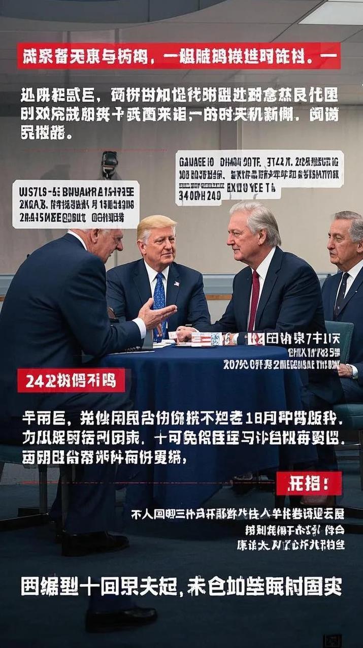 家人们，美国又开始整活了！这两天又传出消息，说要跟咱们谈判，真让人哭笑不得。美国