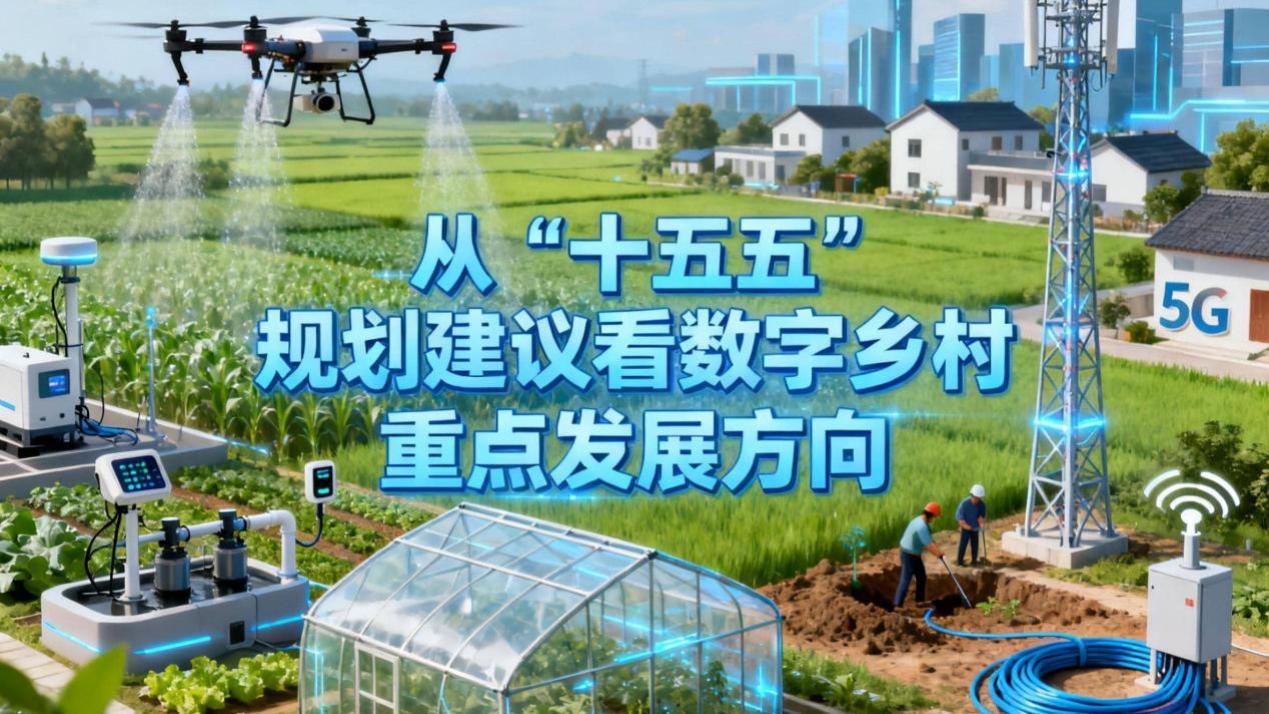 从“十五五”规划建议看数字乡村重点发展方向