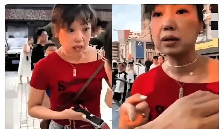 这名女子把重庆人的脸都丢尽了。

外地游客朱先生带家人来这边旅游打卡。没想到