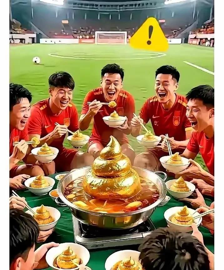 男足水平确实低，属于亚洲四流队伍。广大球迷可以吐槽，可以支招。
但是这样恶搞有点