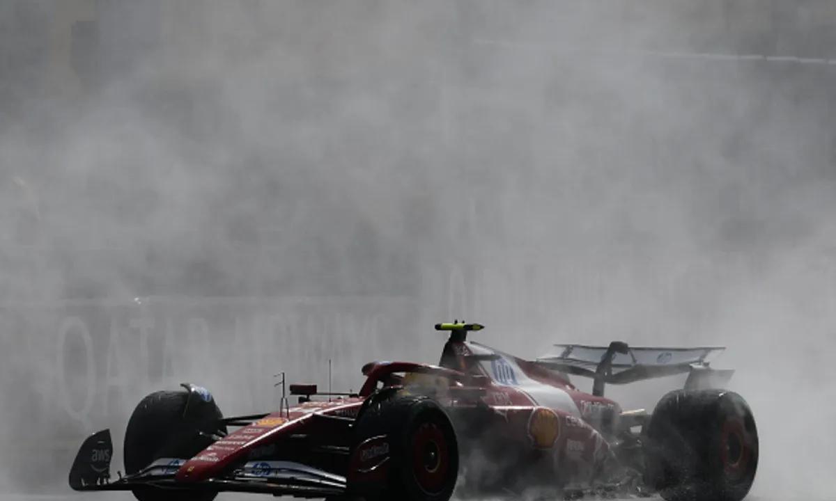 汉密尔顿更换全套动力单元并修改赛车调校，违反parc fermé规则，罚退至维修