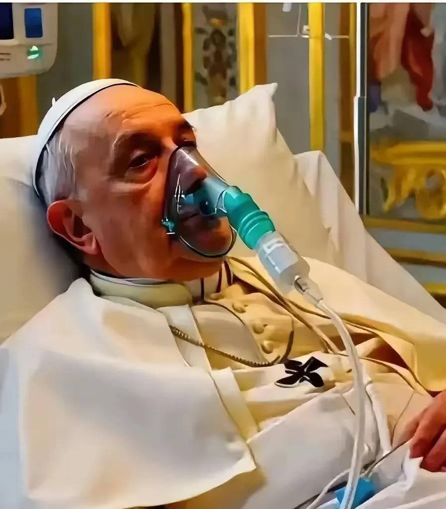 咦，原来教皇生病了，也是要上呼吸机的呀！
可能是长期被孙海英两口子荼毒，鄙人不才