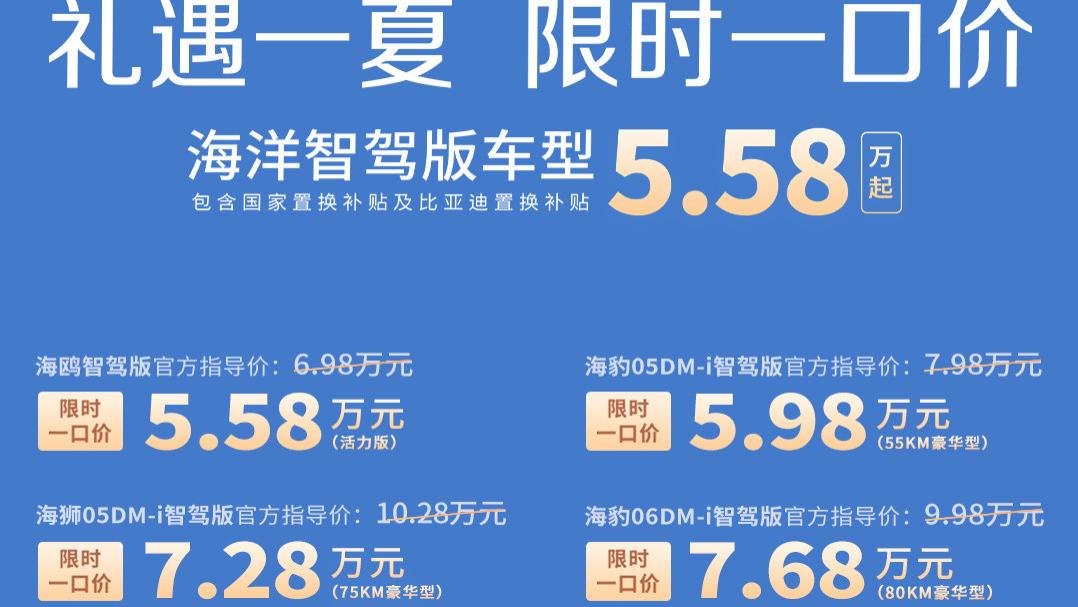 选哪个？5.58万买比亚迪海鸥，3.49万买瑞虎3X，5.78万买吉利星愿