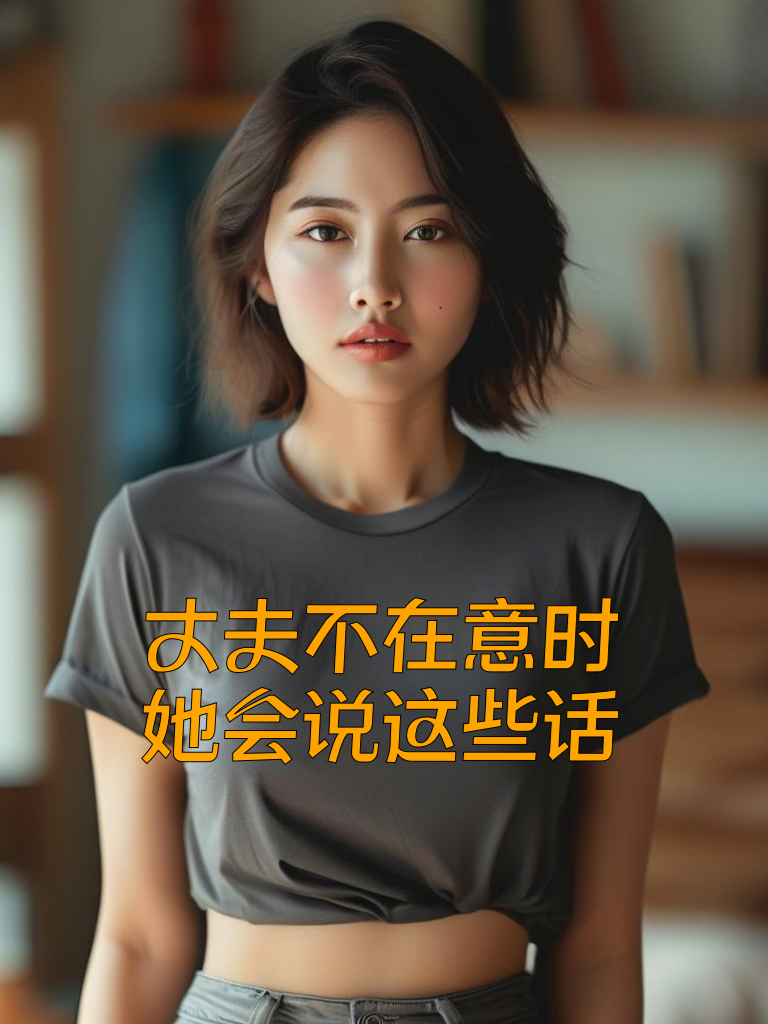 丈夫不在意时，她会说这些话