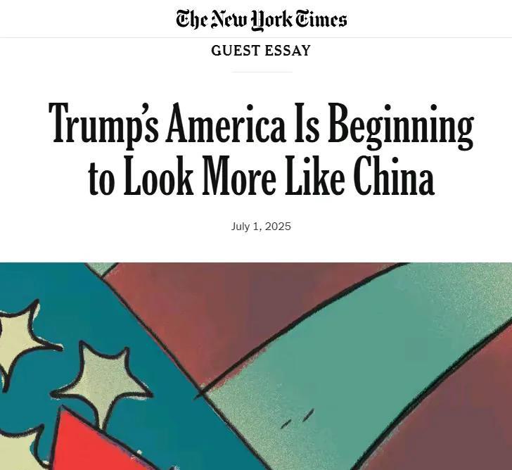 你敢信，《纽约时报》也开始夸中国了，预示着中美关系正持续回暖。
1.中国是继英国