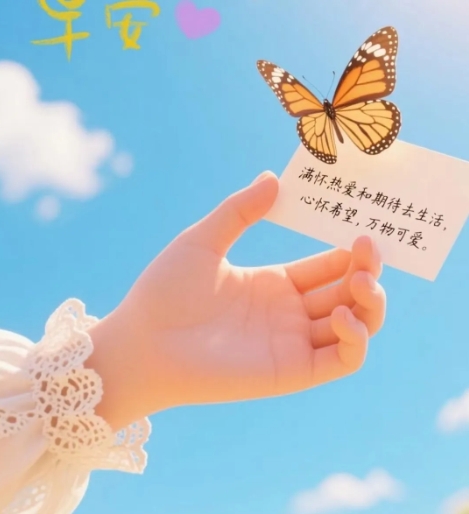 看到这样一段清醒的话:
“一天很短，短的来不及拥抱清晨，就已经手握黄昏。
一年很