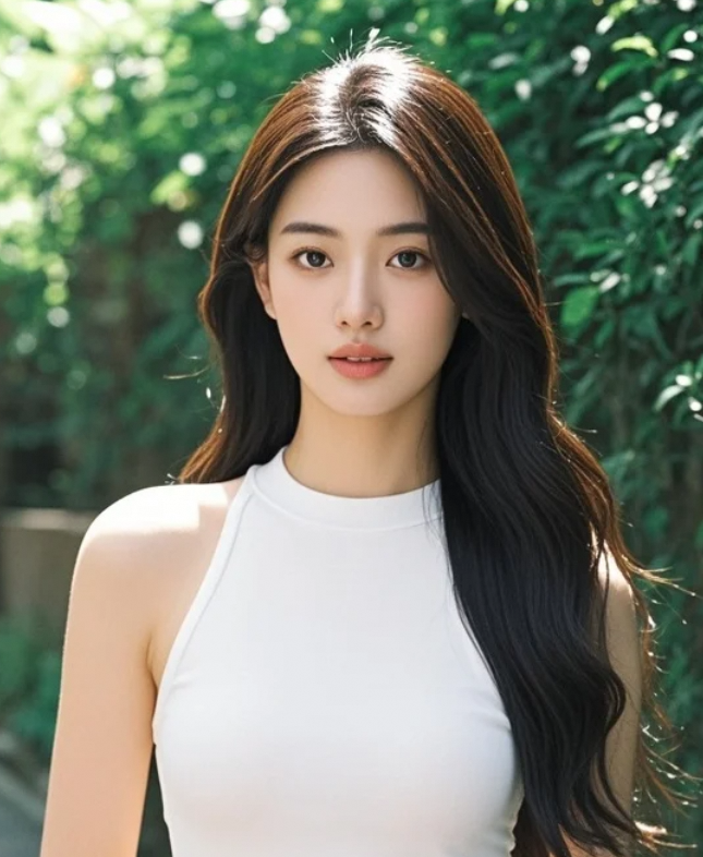 紧身衣与短裤，不仅展现了身材曲线，更突显了她独特的青春魅力