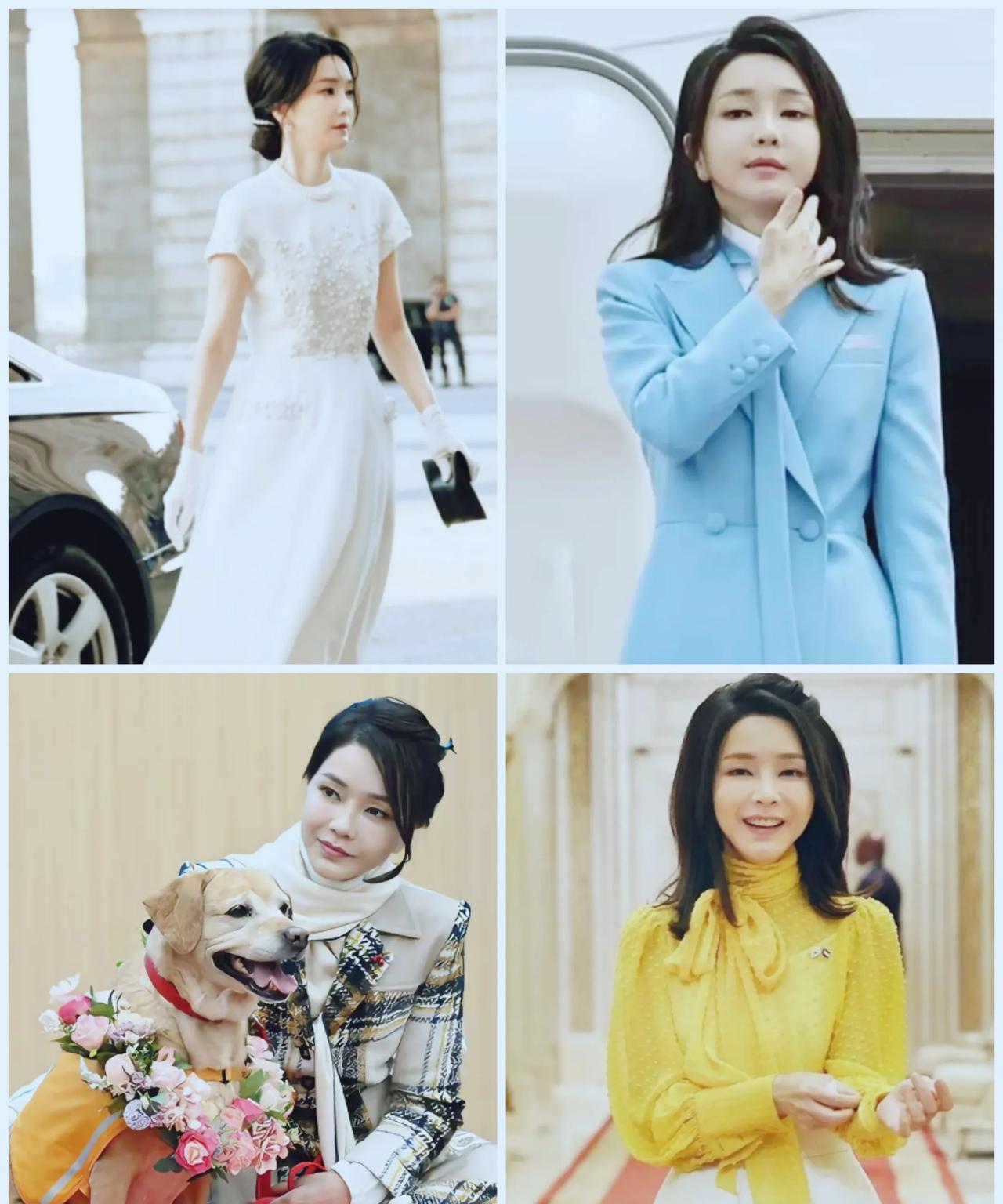 以前知道当韩国总统危险，没想到当韩国第一夫人也很危险。韩国前第一夫人金建希被拘押