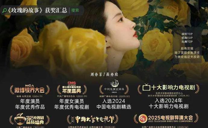 从荧幕到角色全火出圈！刘亦菲携《黄玫瑰》缔造爆款传奇，高光表现引全网盛赞