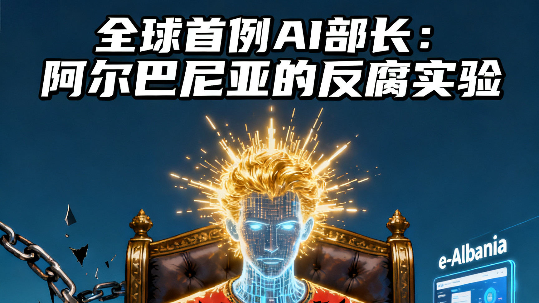 全球首例AI部长：阿尔巴尼亚能否用算法终结腐败