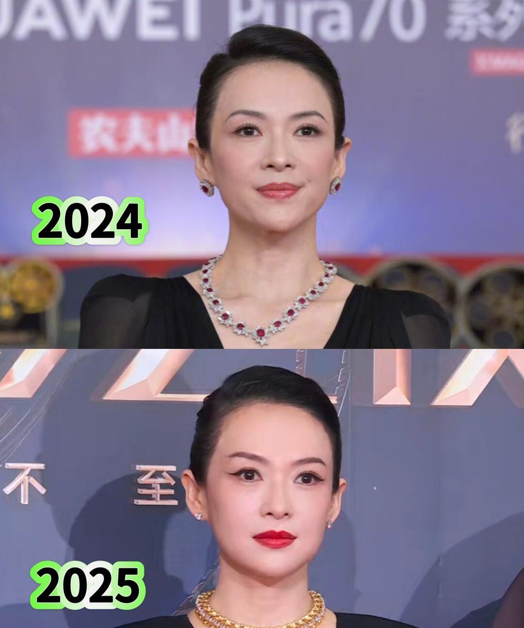 章子怡这生图是真实存在的吗？！没有精修滤镜，皮肤又白又嫩，状态好到炸裂，瞬间明白