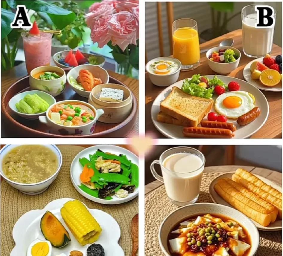喜欢哪一种早餐？测你是什么命？