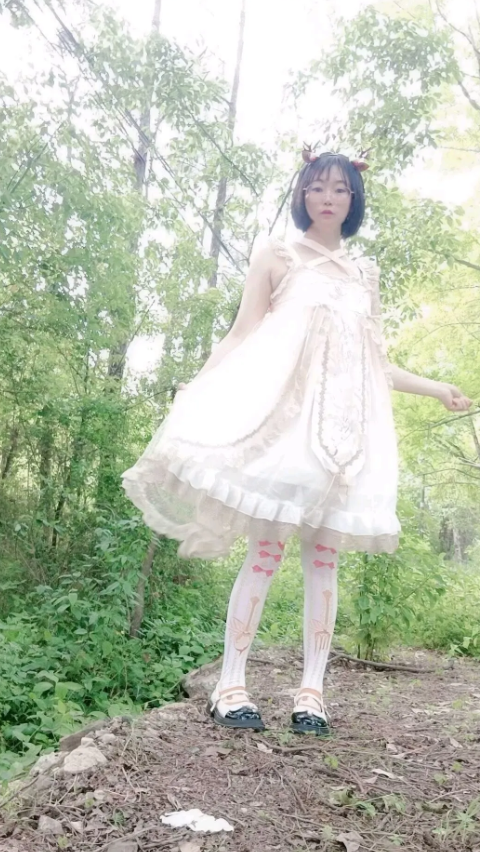 好喜欢穿l这个衣服户外真的美美哒