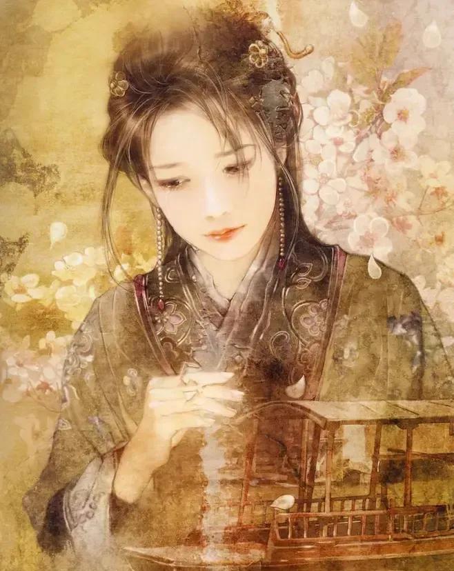 赵匡胤灭了后蜀，将后蜀王绝美的花蕊夫人纳入后宫。这天，他来到花蕊夫人宫中，见其正