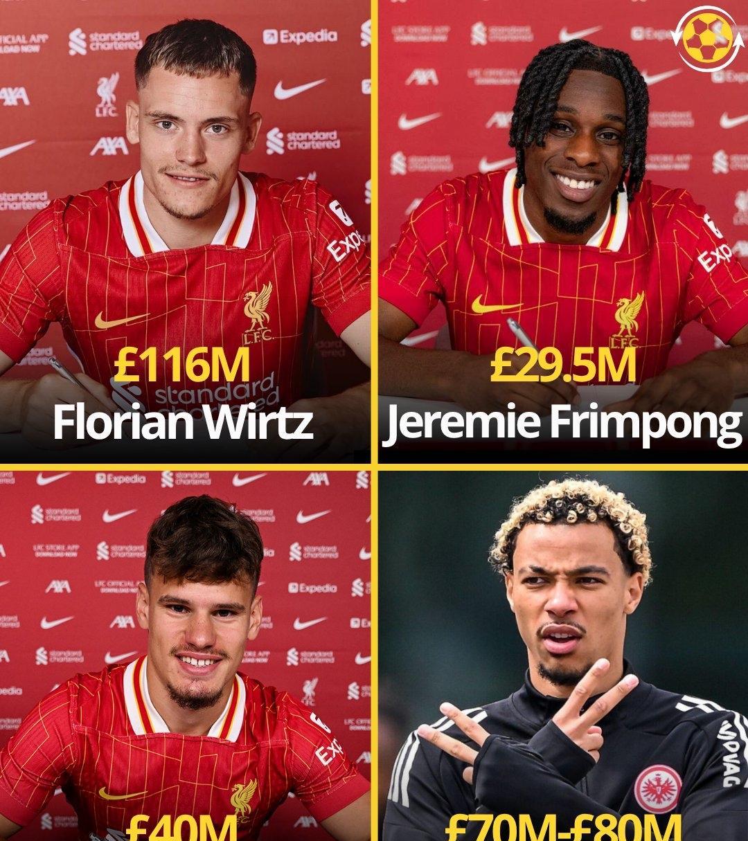 乔治·马马尔达什维利：2900万英镑
杰里米·弗林蓬: 2950万英镑
米洛斯·