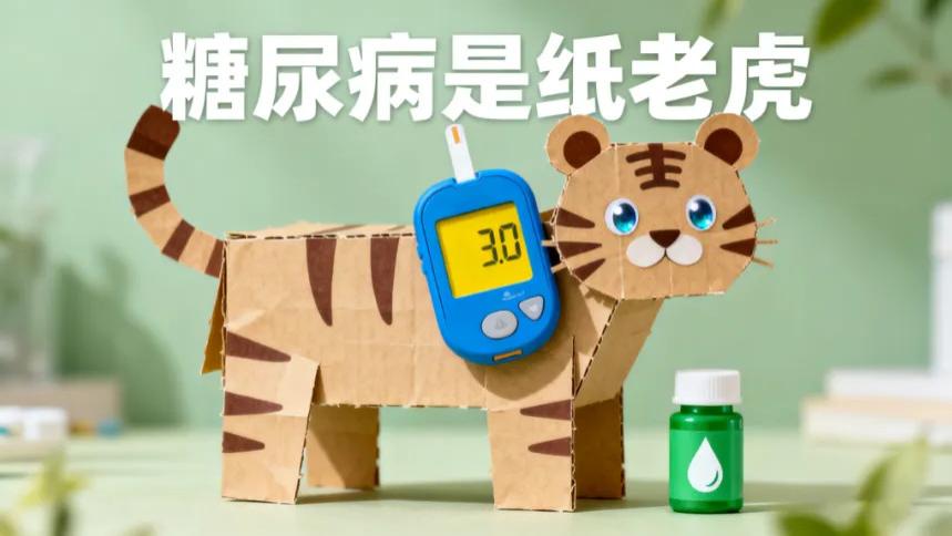 糖尿病原来也是个“纸老虎”