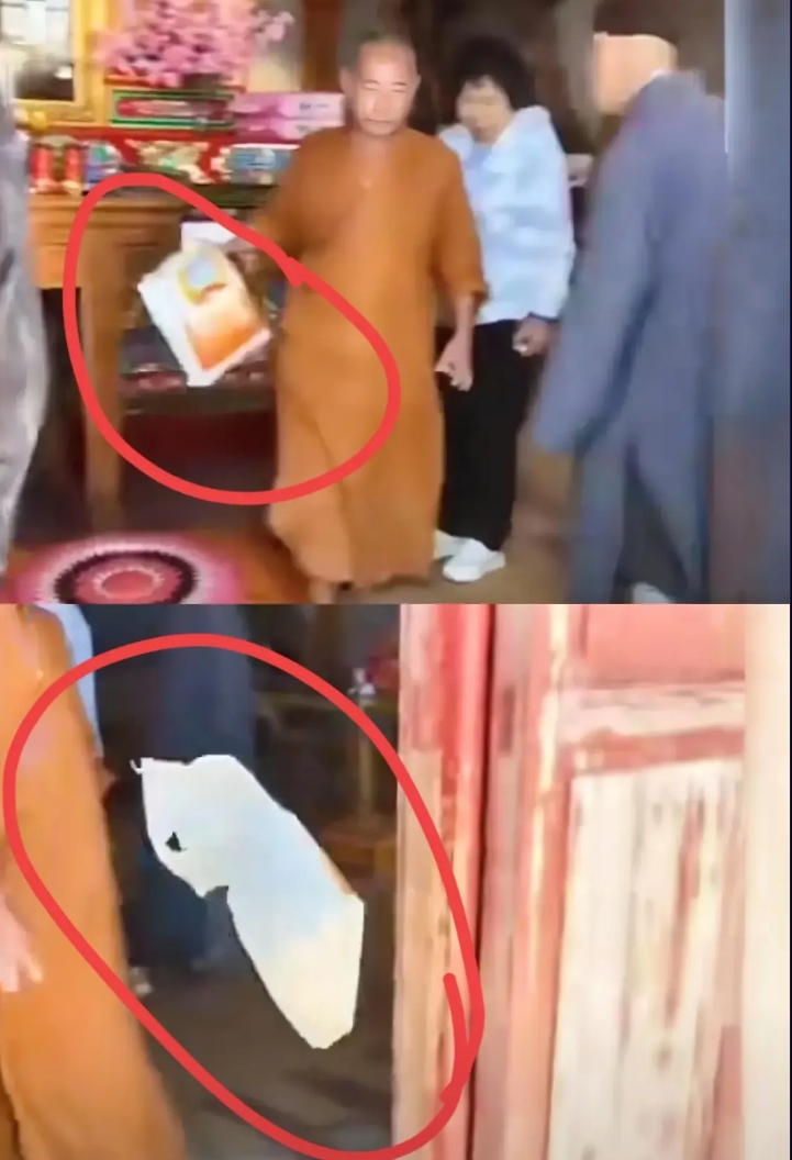 这位僧人扔的何止是米，他把也自己扔出五台山了。原本是修行之人，应当恪守戒律清规。
