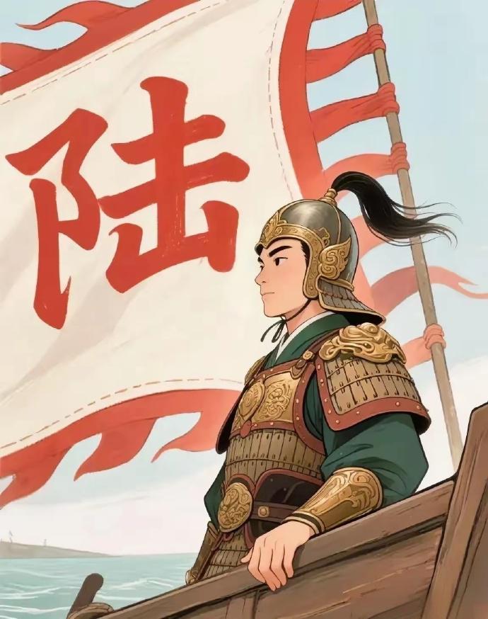 孙策攻陷庐江，把陆家几乎灭族，杀到最后，家主是6岁的陆绩，主持日常事务的是他12